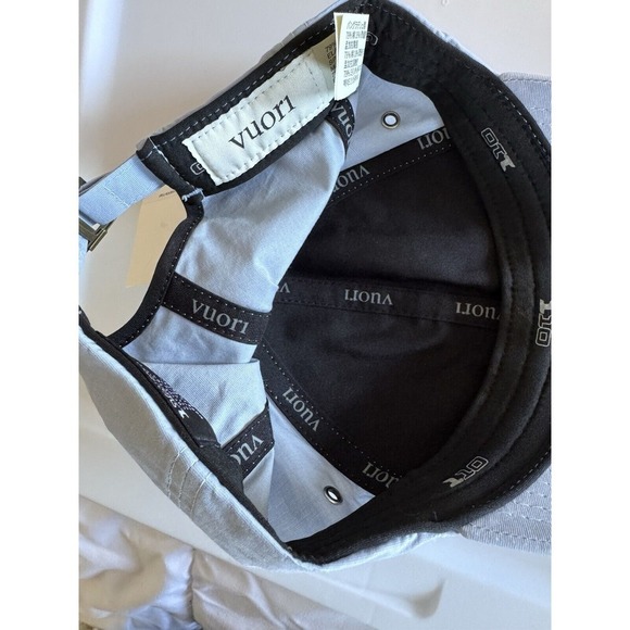 Vuori ACTV Performance Hat | Ice Blue Azure One Size NWT Flexfit Tech 110 - Picture 3 of 7